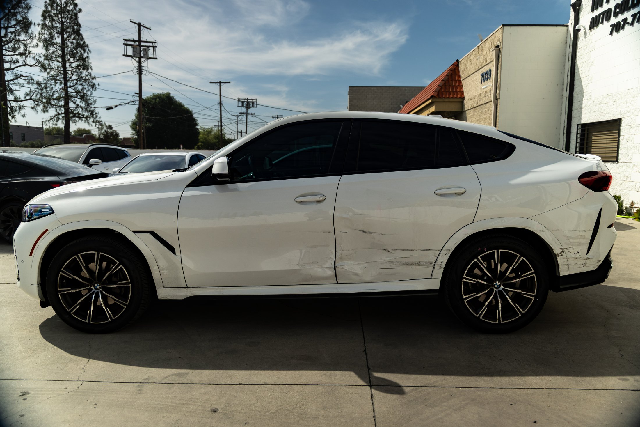2024 BMW X6 – Driver Side Collision Repair — before