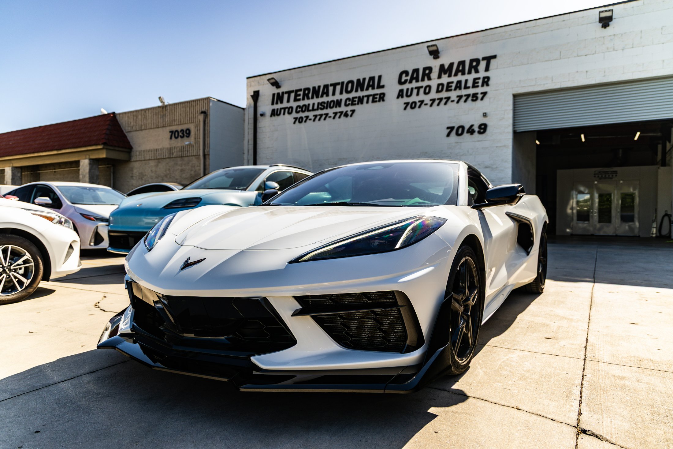 2024 Chevrolet Corvette – Front-End Collision Repair — after