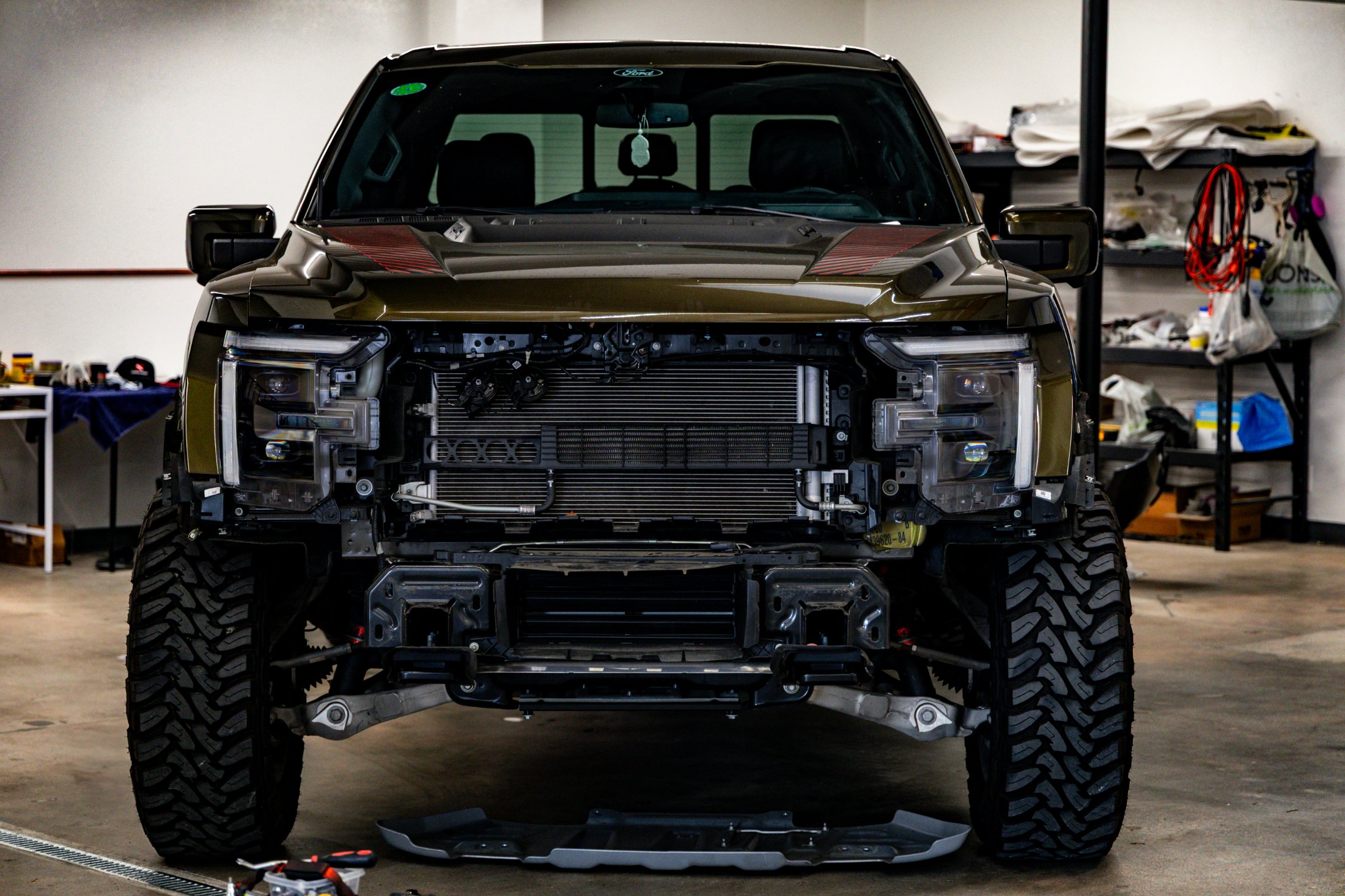 2025 Ford F150 Raptor — before