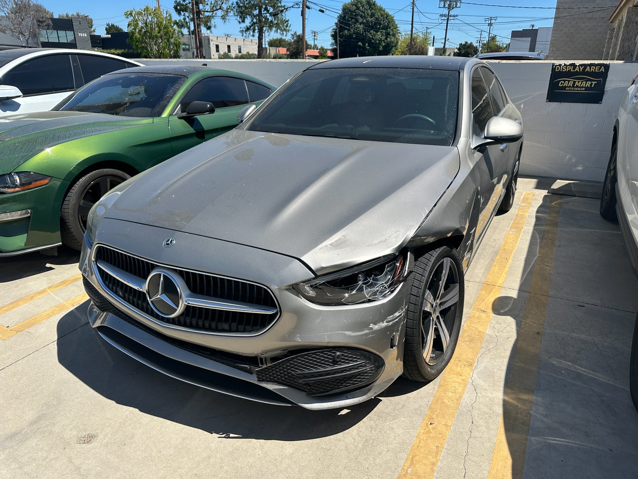 2024 Mercedes-Benz C-Class — before